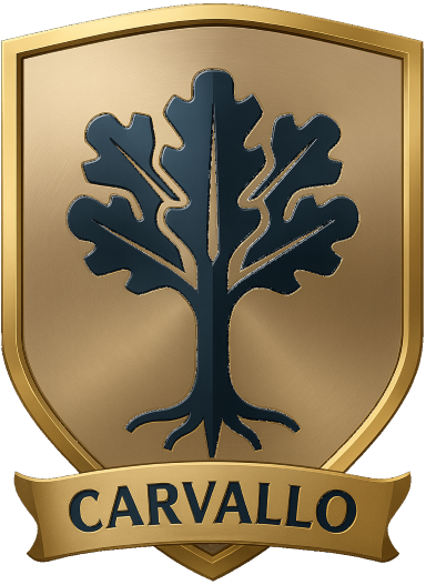 Carvallo Coat of Arms with Oak Tree